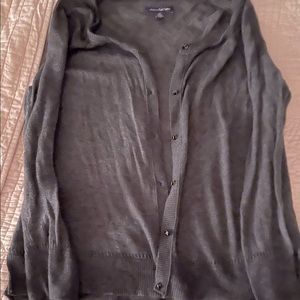 Large American Eagle gray cardigan